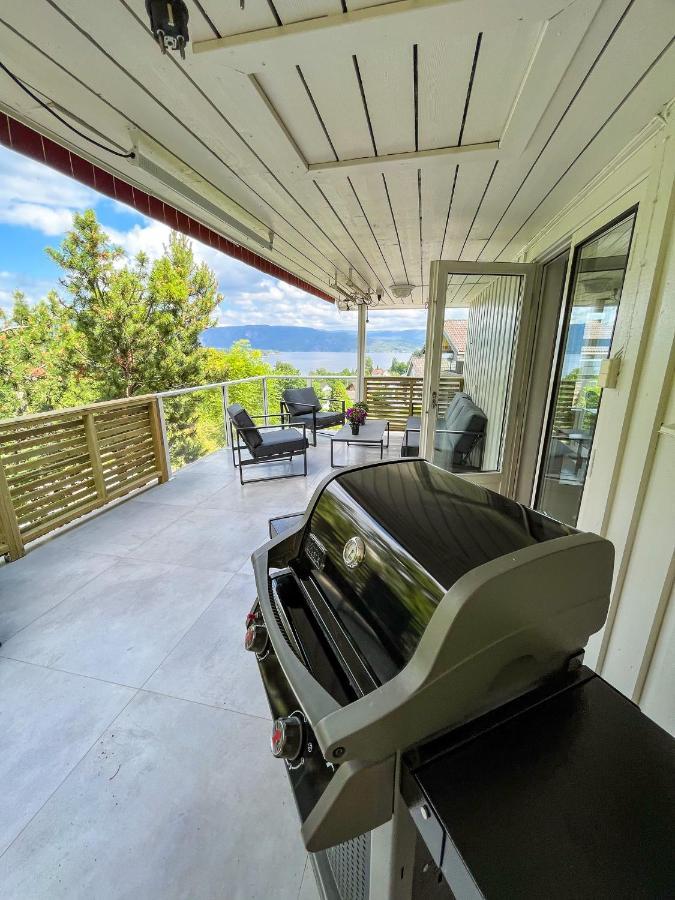 Leilighet Med Flott Uteplass Ulefoss Luaran gambar