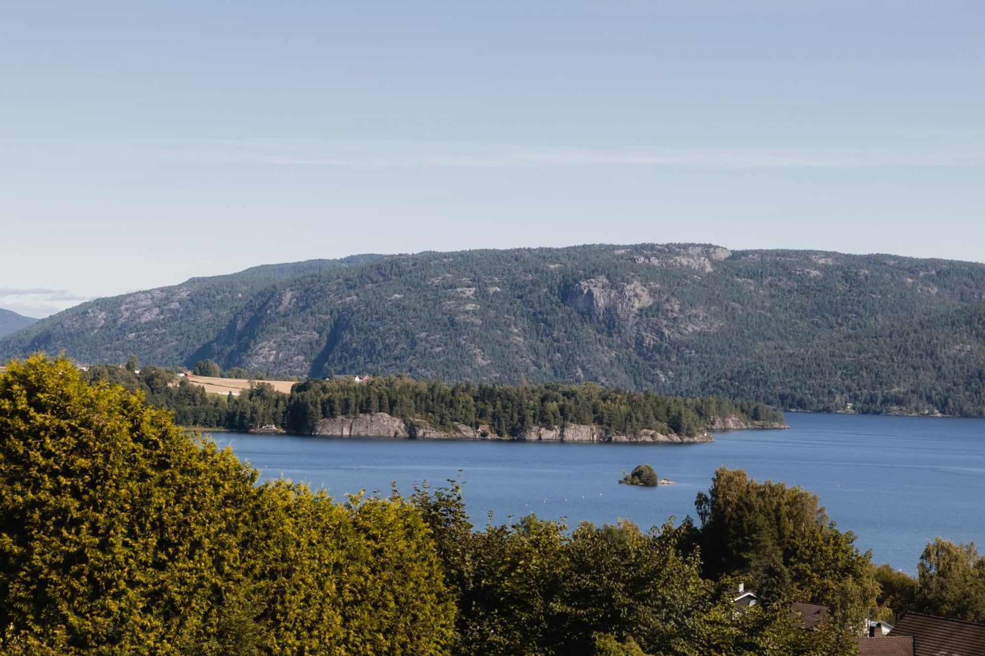 Leilighet Med Flott Uteplass Ulefoss Luaran gambar