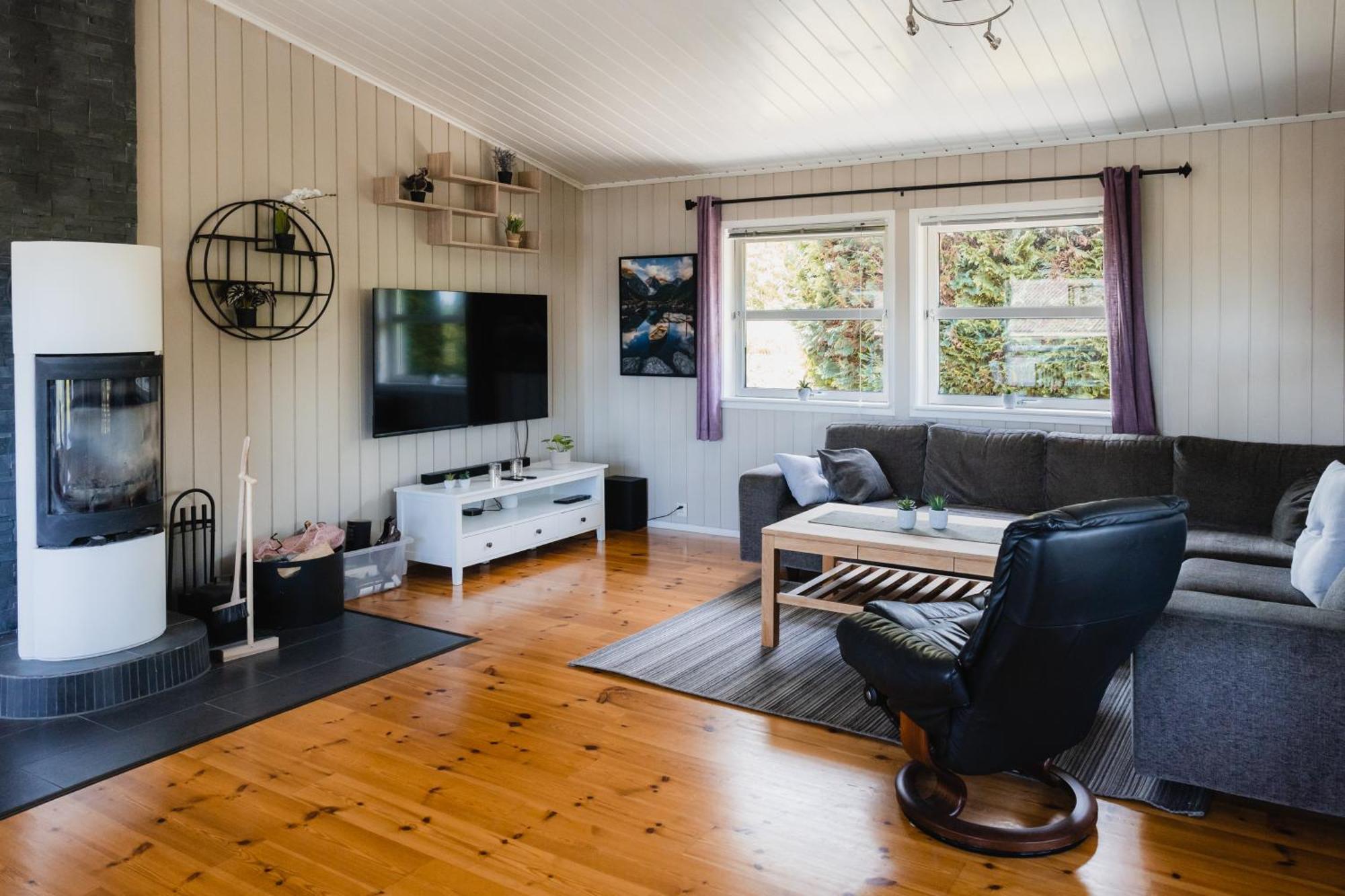 Leilighet Med Flott Uteplass Ulefoss Luaran gambar